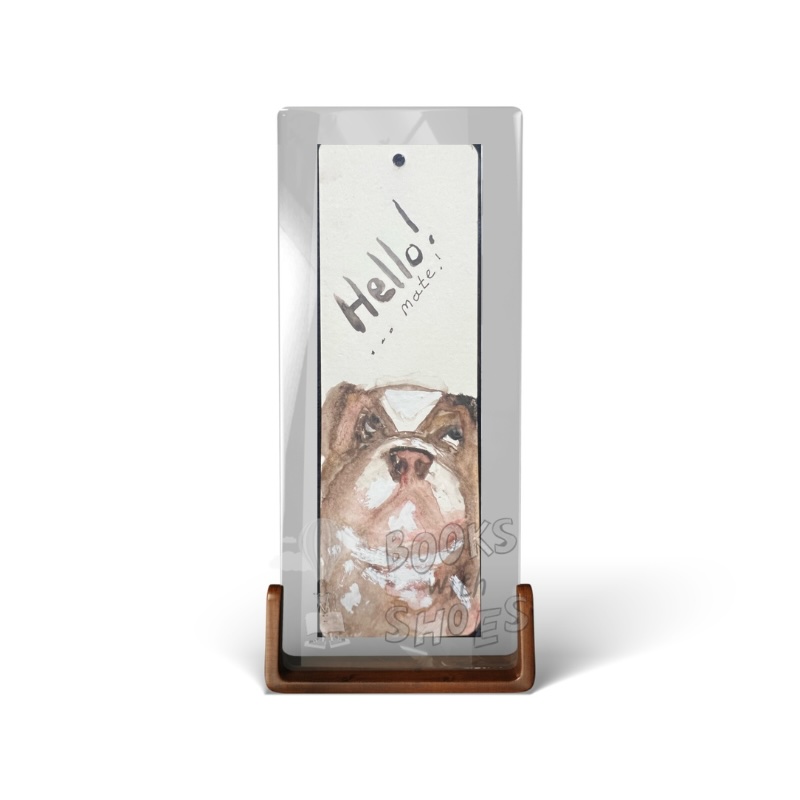 Original small-scale watercolor artwork by Vicky Sgourelli on paper